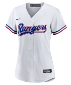 Alternative view of Marcus Semien Texas Rangers Nike Women's Home Replica Player Jersey - White