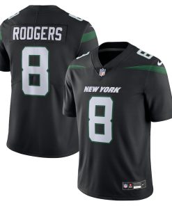 Aaron Rodgers New York Jets Nike  Vapor Untouchable Limited Jersey - Black