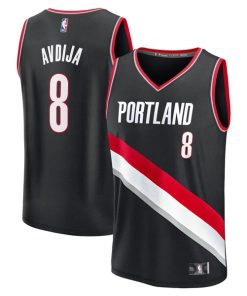 Deni Avdija Portland Trail Blazers  Youth Fast Break Replica Player Jersey - Icon Edition - Black