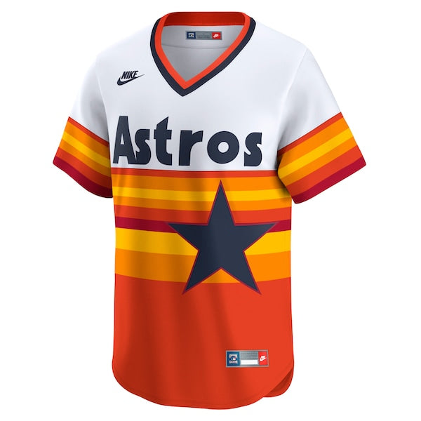 Craig Biggio Houston Astros Nike Throwback Cooperstown Collection Limited Player Jersey - White - Image 2