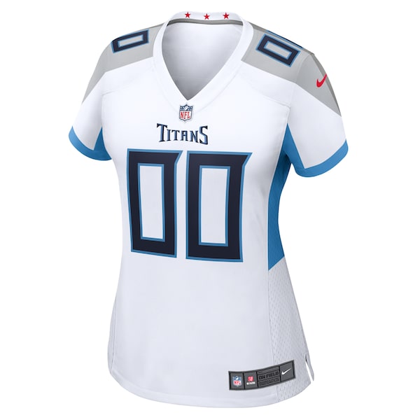 Tennessee Titans Nike Women's Custom Game Jersey - White - Image 2