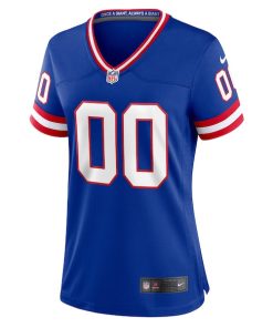 Alternative view of New York Giants Nike Women's Classic Custom Game Jersey - Royal