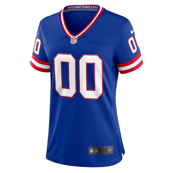 New York Giants Nike Women's Classic Custom Game Jersey - Royal - Image 2