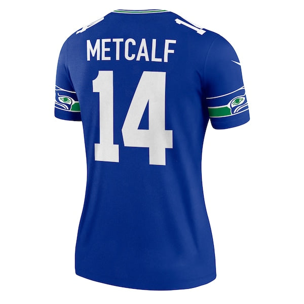 DK Metcalf Seattle Seahawks Nike Women's Alternate Legend Jersey - Royal - Image 3