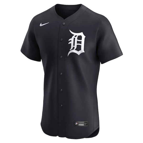 Detroit Tigers Nike Alternate Elite Jersey - Navy - Image 3