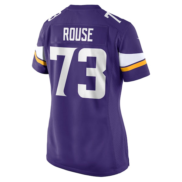 Walter Rouse Minnesota Vikings Nike Women's Team Game Jersey - Purple - Image 3
