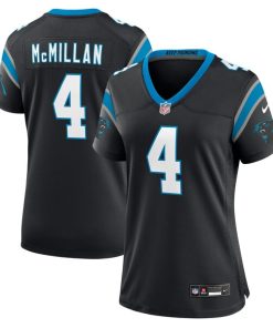 Tetairoa McMillan Carolina Panthers Nike Women's Team Game Jersey -  Black