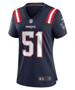 Alternative view of Ronnie Perkins New England Patriots Nike Women's Game Jersey - Navy