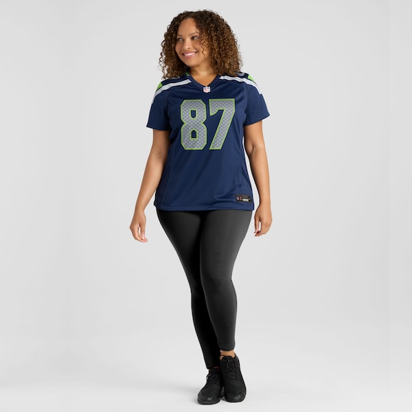 Noah Fant Seattle Seahawks Nike Women's Team Game Jersey - College Navy - Image 6