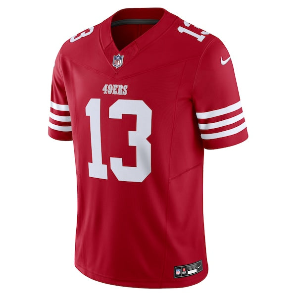 Brock Purdy San Francisco 49ers Nike Vapor F.U.S.E. Limited Jersey - Scarlet - Image 2
