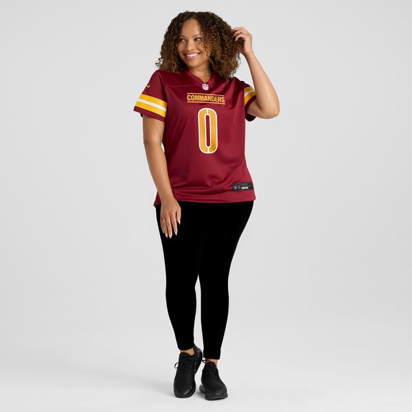 Mike Sainristil Washington Commanders Nike Women's Game Jersey - Burgundy - Image 7