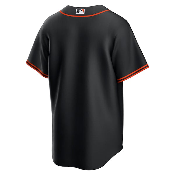 San Francisco Giants Nike Alternate Replica Team Jersey - Black - Image 3
