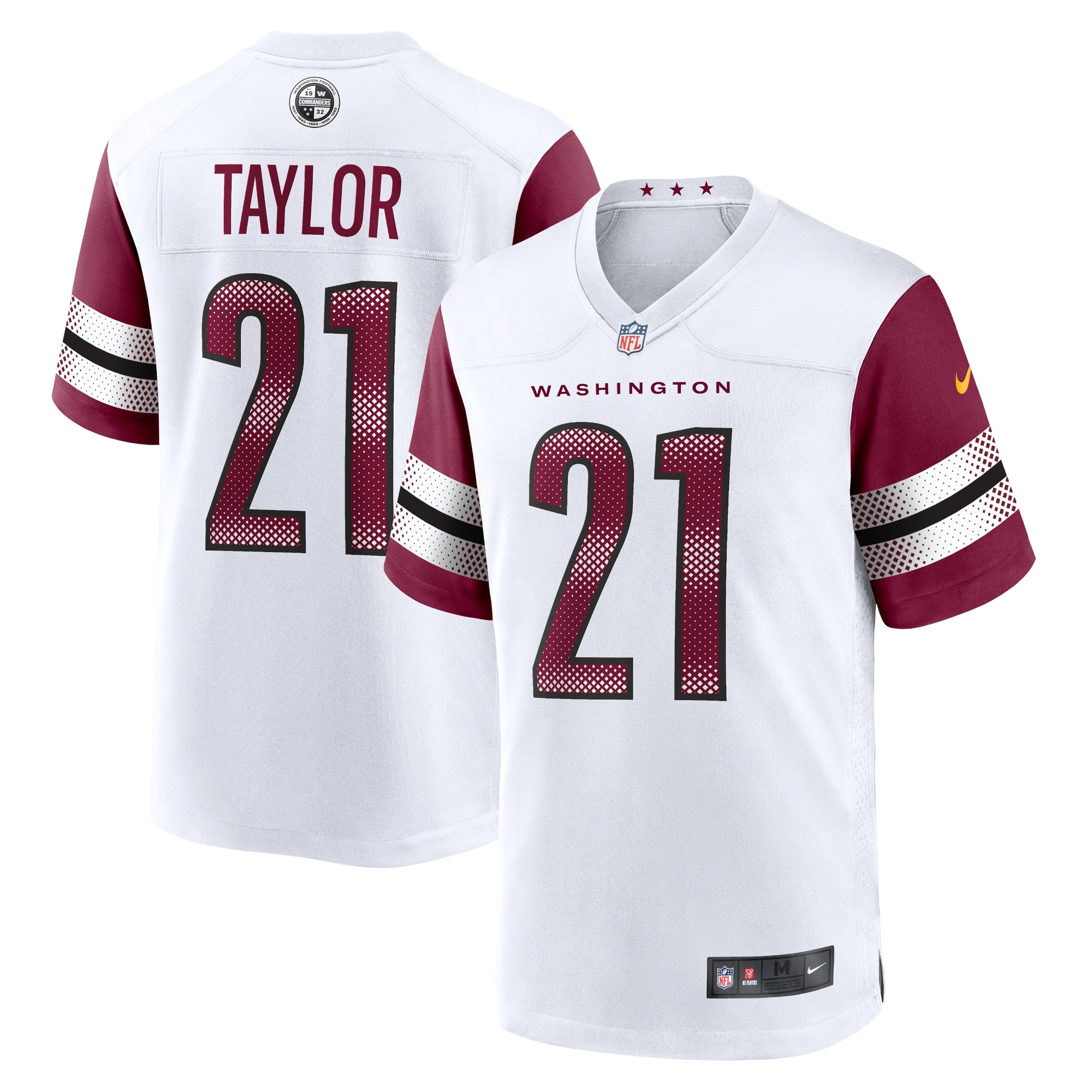 Sean Taylor Washington Commanders Nike Retired Player Game Jersey - Burgundy/White - Image 6