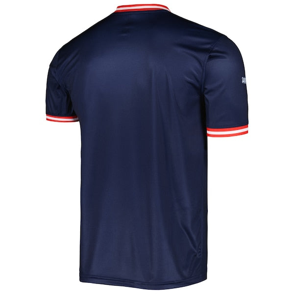 Boston Red Sox Stitches Cooperstown Collection Team Jersey - Navy - Image 3