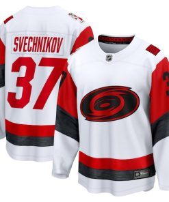 Andrei Svechnikov Carolina Hurricanes  Away Breakaway Jersey - White