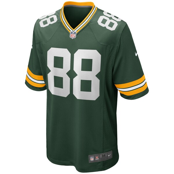 Jermichael Finley Green Bay Packers Nike Game Retired Player Jersey - Green - Image 2