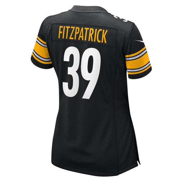 Minkah Fitzpatrick Pittsburgh Steelers Nike Women's Game Jersey - Black - Image 4