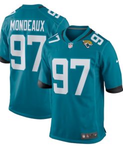 Henry Mondeaux Jacksonville Jaguars Nike  Game Jersey -  Teal