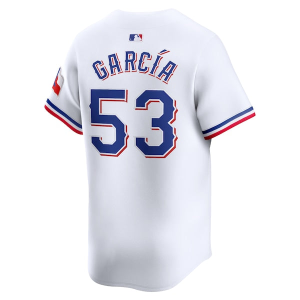 Adolis Garc¨ªa Texas Rangers Nike Home Limited Player Jersey - White - Image 3