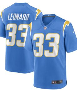 Deane Leonard Los Angeles Chargers Nike Game Player Jersey - Powder Blue