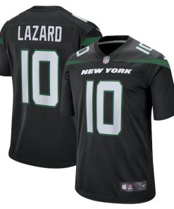Allen Lazard New York Jets Nike Alternate Game Jersey - Stealth Black