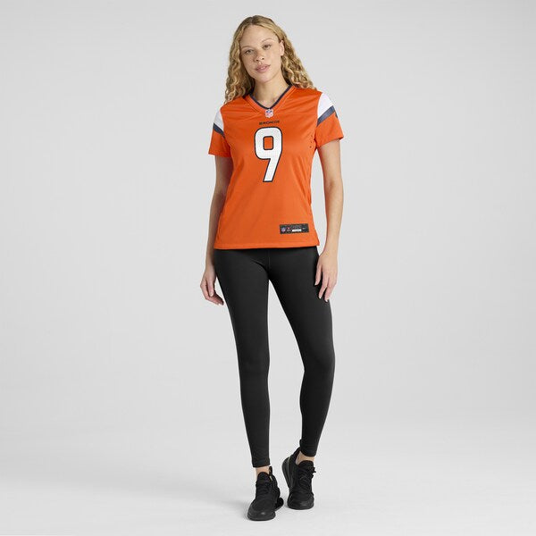 Talanoa Hufanga Denver Broncos Nike Women's Team Game Jersey - Orange - Image 8