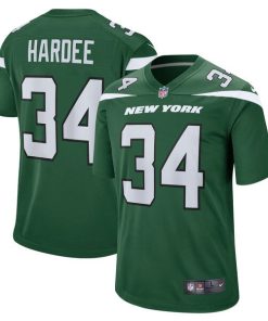 Justin Hardee New York Jets Nike Game Jersey - Gotham Green