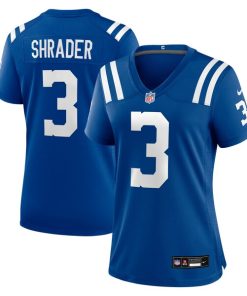 Spencer Shrader Indianapolis Colts Nike Women's Team Game Jersey -  Royal