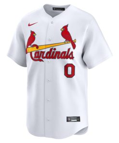 Alternative view of Masyn Winn St. Louis Cardinals Nike Home Limited Jersey - White