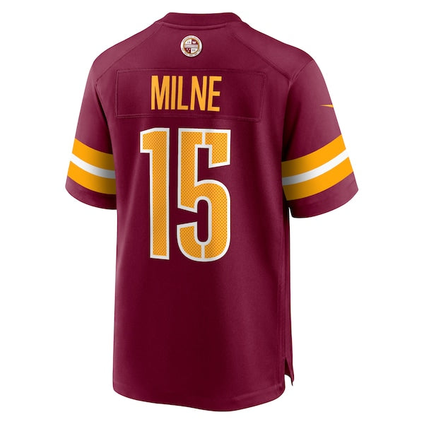 Dax Milne Washington Commanders Nike Game Jersey - Burgundy - Image 3