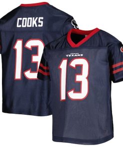 Youth Brandin Cooks Navy Houston Texans Player Jersey