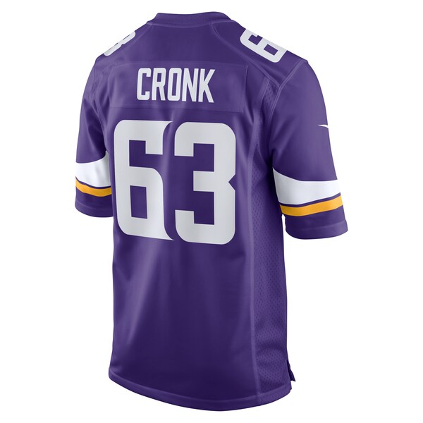 Coy Cronk Minnesota Vikings Nike Team Game Jersey - Purple - Image 4