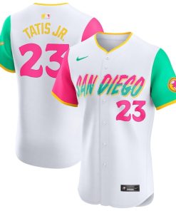 Fernando Tatis Jr. San Diego Padres Nike City Connect Elite Player Jersey - White