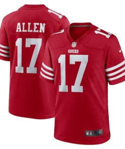 Brandon Allen San Francisco 49ers Nike  Game Jersey -  Scarlet