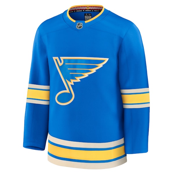 St. Louis Blues Alternate Premium Jersey - Blue/White - Image 4