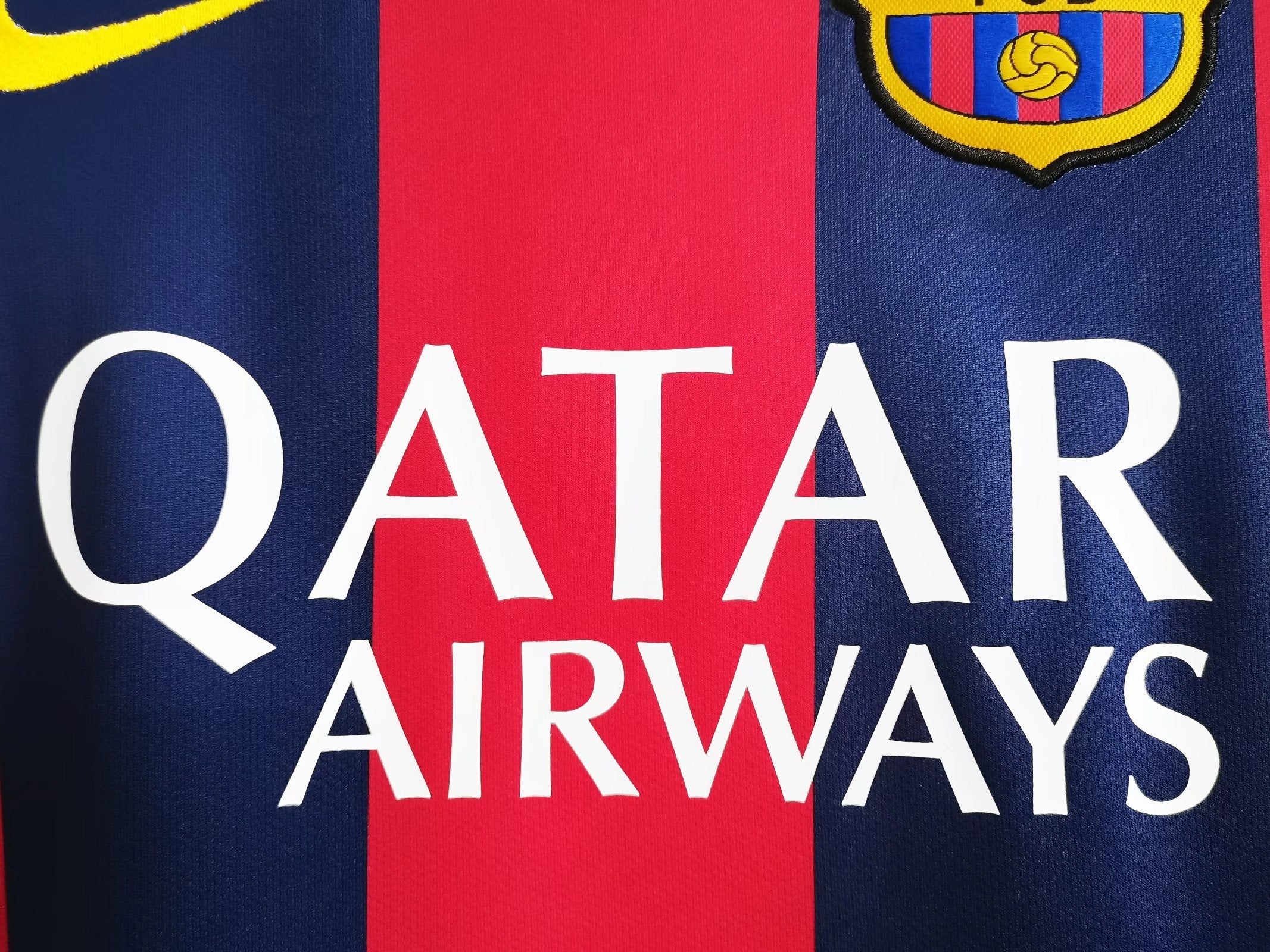 Barcelona 2014-15 Home Vintage Jersey - Image 2