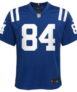 Alternative view of Tyler Warren Indianapolis Colts Nike Youth Team Game Jersey - Royal