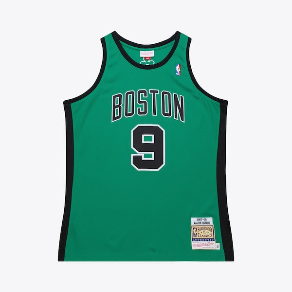 Rajon Rondo Boston Celtics 2007-08 Hardwood Classics Authentic Jersey - Kelly Green