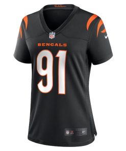 Alternative view of Trey Hendrickson Cincinnati Bengals Nike Women's Game Jersey - Black