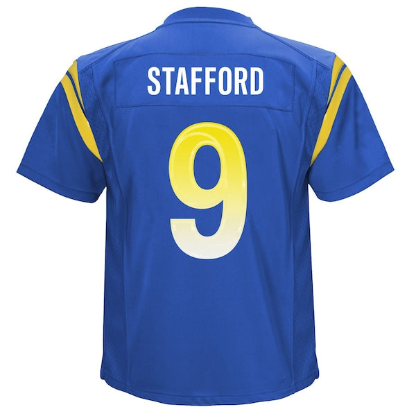 Matthew Stafford Los Angeles Rams Nike Preschool Game Jersey - Royal - Image 3
