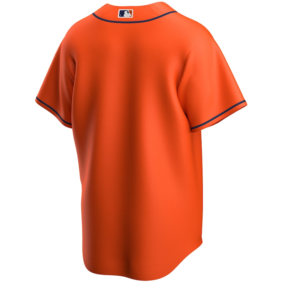 Houston Astros Nike Youth Alternate Replica Team Jersey - Orange - Image 3