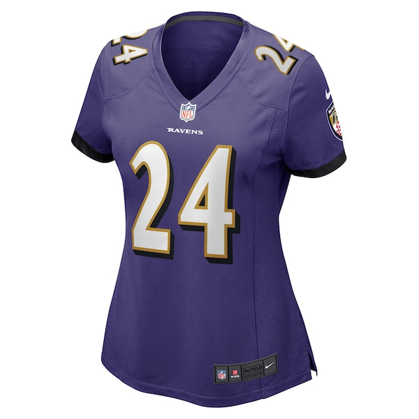 Jadeveon Clowney Baltimore Ravens Nike Women's Game Jersey - Purple - Image 2