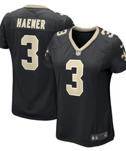Jake Haener New Orleans Saints Nike Women's Team Game Jersey -  Black
