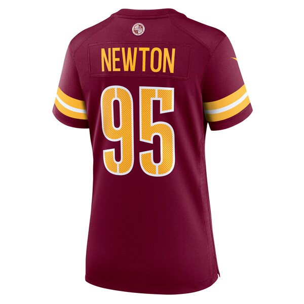 Jer'Zhan Newton Washington Commanders Nike Women's Game Jersey - Burgundy - Image 3