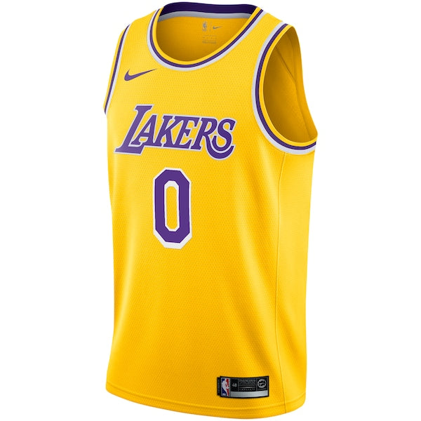 Russell Westbrook Los Angeles Lakers Nike 2020/21 Swingman Player Jersey Gold - Icon Edition - Image 2