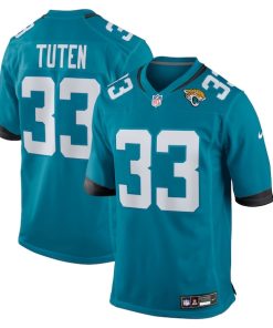 Bhayshul Tuten Jacksonville Jaguars Nike Team Game Jersey -  Teal