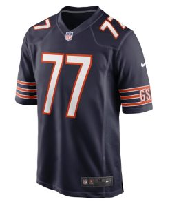 Alternative view of Red Grange Chicago Bears Nike Retired Player Jersey - Navy