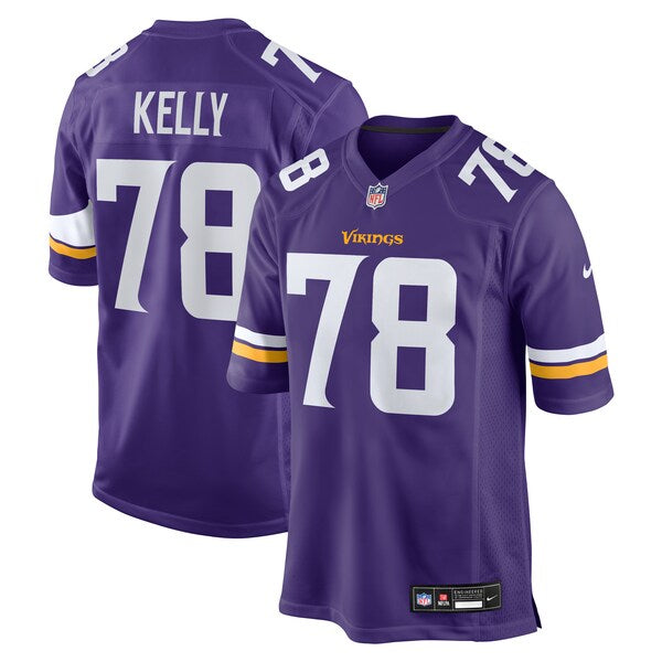 Ryan Kelly Minnesota Vikings Nike Team Game Jersey - Purple - Image 2
