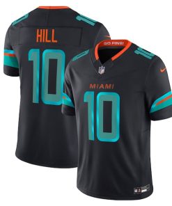 Tyreek Hill Miami Dolphins Nike 2025 Rivalries Collection Limited Jersey - Pitch Blue