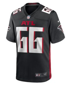 Alternative view of John Leglue Atlanta Falcons Nike Team Game Jersey -  Black